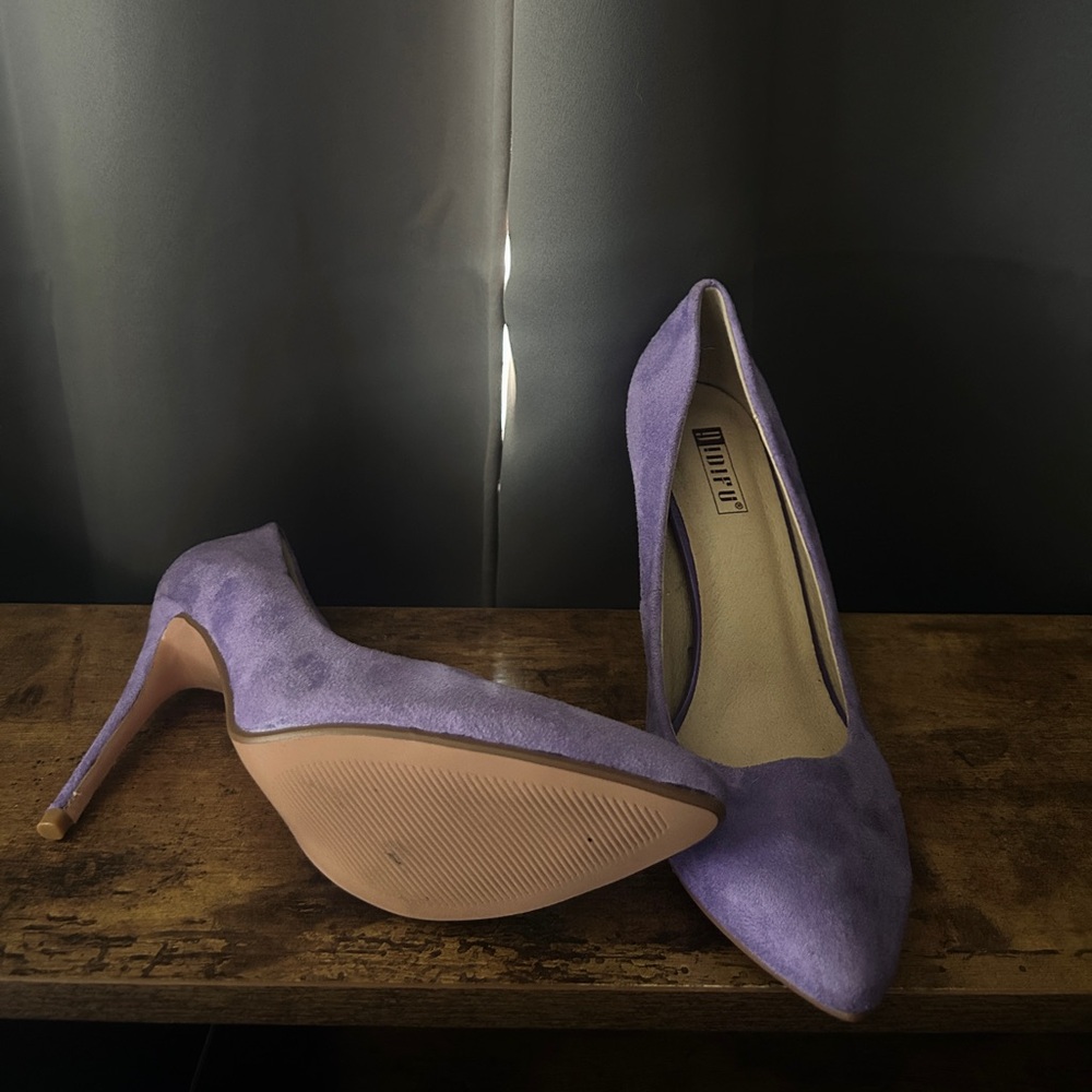 Purple heels